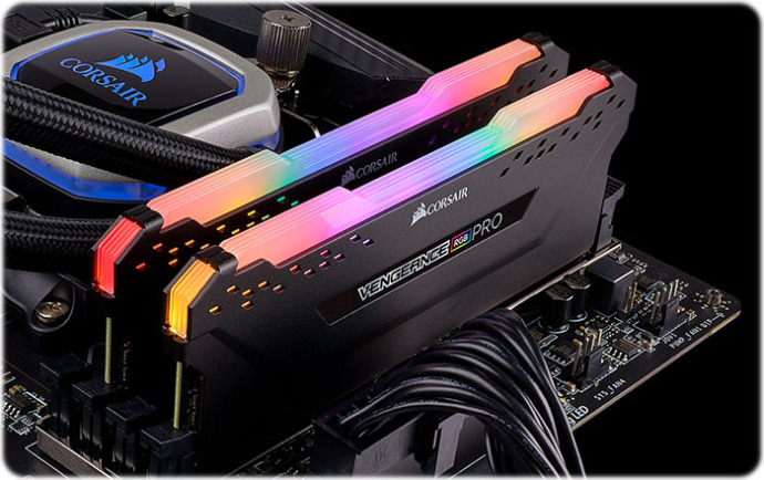 Corsair vengeance rgb sales pro 16gb white