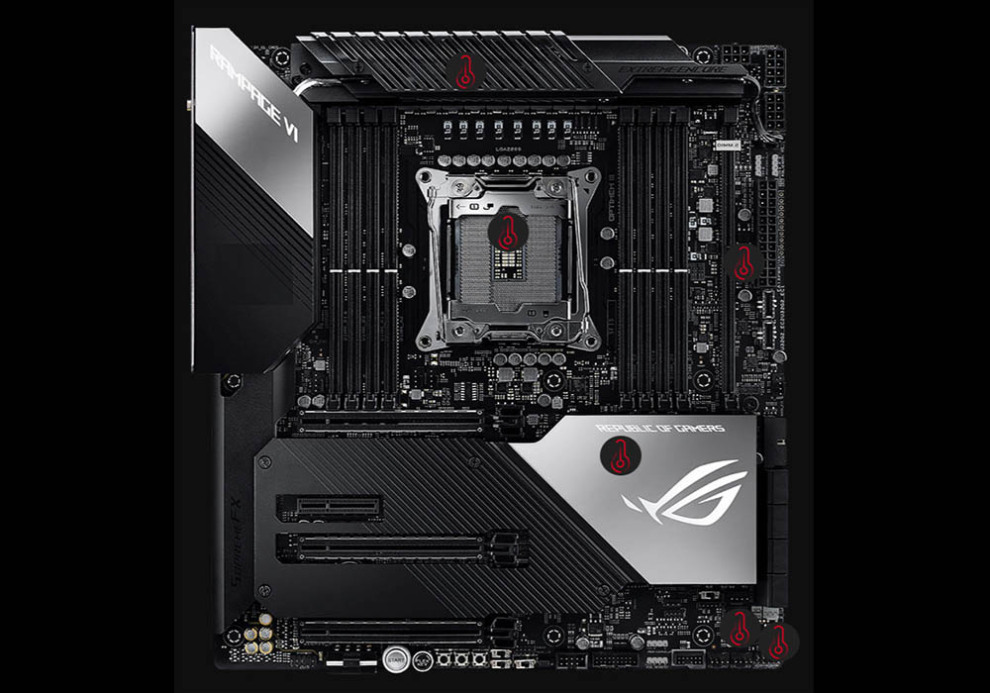 Asus rog rampage on sale vi extreme lga2066