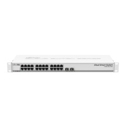 سوئیچ 24 پورت میکروتیک CSS326-24G-2S+RM