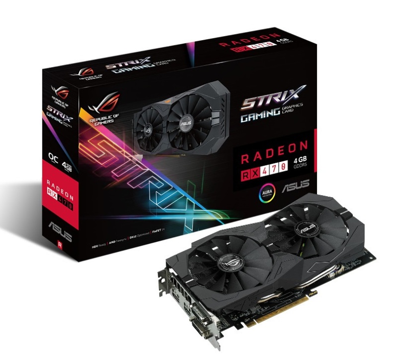 Asus rog strix best sale radeon rx 470 4gb