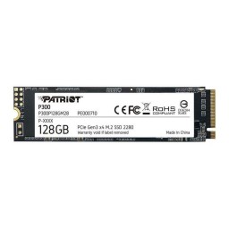 اس اس دی پاتریوت P300 M.2 2280 NVMe PCIe 128GB