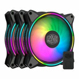 فن کیس کولر مستر MASTERFAN MF120 HALO بسته 3 عددی