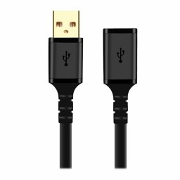 کابل افزایش طول 5 متری USB 2.0 کی نت پلاس KP-C4015