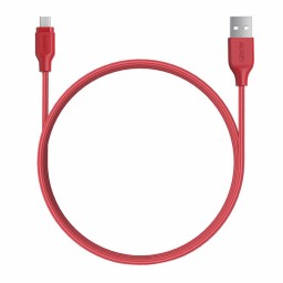 کابل 1.2 متری Micro USB آکی CB-AM1 RED
