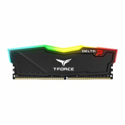 رم گیمینگ تیم گروپ T-Force DELTA Black RGB 16GB 3200MHz CL16 DDR4