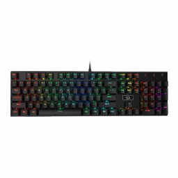 کیبورد مکانیکال گیمینگ ردراگون Devarajas K556 RGB Brown Switch
