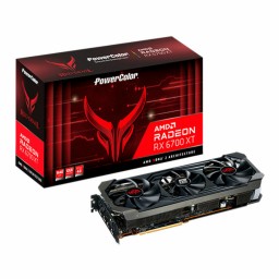 کارت گرافیک پاور کالر AXRX 6700XT 12GBD6-3DHE/OC 12GB