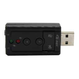 کارت صدا قابل حمل دی نت USB 7.1 Channel