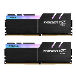 رم جی اسکیل Trident Z RGB Black 64GB 32GBx2 4000MHz CL18