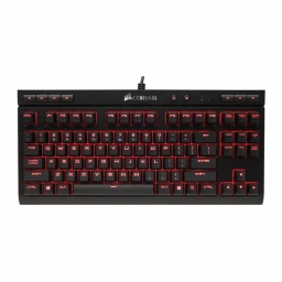 کیبورد گیمینگ مکانیکال کورسیر K63 Compact Red Switch