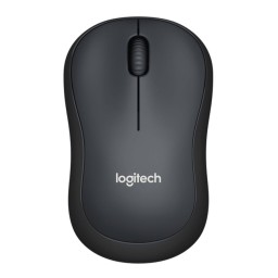 ماوس بی سیم لاجیتک مدل M220 Silent Gray