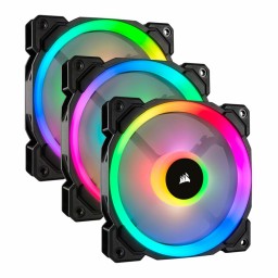 فن کیس کورسیر LL120 RGB 120mm بسته 3 عددی