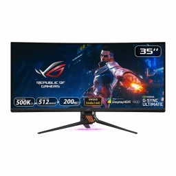 مانیتور گیمینگ 35 اینچ خمیده ایسوس ROG SWIFT PG35VQ