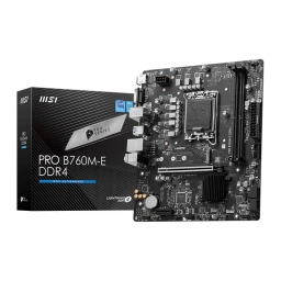 مادربرد ام اس آی PRO B760M E DDR4