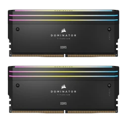 رم کورسیر Dominator Titanium RGB 96GB 48GBx2 6600MHz CL32 DDR5