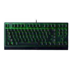 کیبورد گیمینگ مکانیکال ریزر BlackWidow X TKL Green Switch