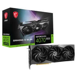 کارت گرافیک ام اس آی مدل GeForce RTX 4070 SUPER 12G GAMING X SLIM
