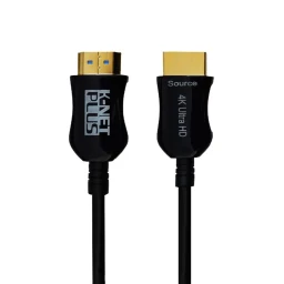 کابل 2.0 HDMI فیبر نوری کی نت پلاس مدل KP-CHAOC400 طول 40 متر