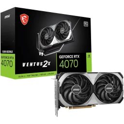 کارت گرافیک ام اس آی مدل GeForce RTX 4070 VENTUS 2X E 12G OC