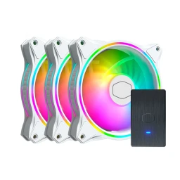 فن کیس کولر مستر مدل MasterFan MF120 Halo² بسته 3 عددی