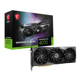 کارت گرافیک ام اس آی مدل GeForce RTX 4070 GAMING X SLIM 12G GDDR6X