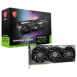کارت گرافیک ام اس آی مدل GeForce RTX 4070 Ti GAMING X SLIM 12G