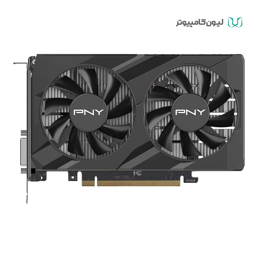 خرید کارت گرافیک پی ان وای مدل RTX 3050 6GB VERTO Dual Fan