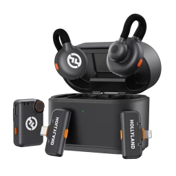 میکروفون یقه‌ای بی سیم هالی لند مدل LARK M2S ULTIMATE COMBO