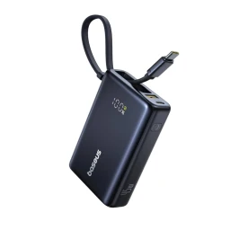 پاوربانک 45 وات بیسوس مدل PicoGo ظرفیت 1۰۰۰۰ میلی‌آمپر ساعت