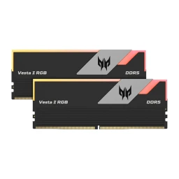 رم دسکتاپ DDR5 دو کاناله 6000 مگاهرتز CL36 ایسر مدل Predator Vesta II ظرفیت 32 گیگابایت