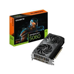 کارت گرافیک گیگابایت مدل GeForce RTX 5060 WINDFORCE MAX OC 8GB GDDR7