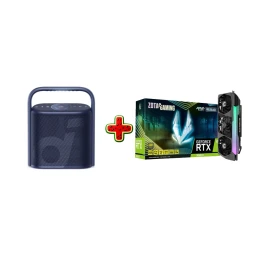 کارت گرافیک زوتک مدل GeForce RTX 3090 Ti AMP Extreme Holo 24GB به همراه اسپیکر بلوتوثی قابل حمل انکر مدل Soundcore Motion X500 A3131 (هدیه یلدایی)