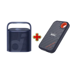 اس اس دی اکسترنال نتاک مدل ZX20 ظرفیت 2 ترابایت به همراه اسپیکر بلوتوثی قابل حمل انکر مدل Soundcore Motion X500 A3131 (هدیه یلدایی)