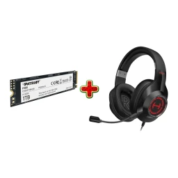 اس اس دی اینترنال پاتریوت مدل P300 ظرفیت 1 ترابایت به همراه هدست باسیم گیمینگ ادیفایر مدل G2II Surround Sound 7.1 RGB (هدیه یلدایی)