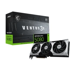 کارت گرافیک ام اس آی مدل GeForce RTX 5080 VENTUS 3X OC Plus 16GB GDDR7