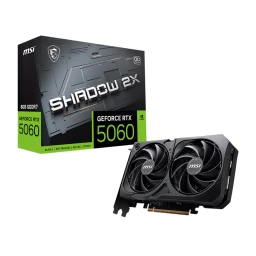 کارت گرافیک ام اس آی مدل GeForce RTX 5060 SHADOW 2X OC 8GB GDDR7
