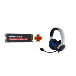 اس اس دی اینترنال پاتریوت مدل Viper VP4300 Lite ظرفیت 1 ترابایت به همراه هدست باسیم گیمینگ ریزر مدل Kaira X for PlayStation (هدیه یلدایی)
