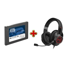 اس اس دی اینترنال پاتریوت مدل Patriot P220 ظرفیت 1 ترابایت به همراه هدست باسیم گیمینگ ادیفایر مدل G2II Surround Sound 7.1 RGB (هدیه یلدایی)