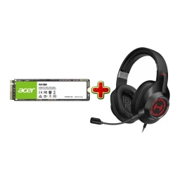 اس اس دی اینترنال ایسر مدل FA100 ظرفیت 256 گیگایت به همراه هدست باسیم گیمینگ ادیفایر مدل G2II Surround Sound 7.1 RGB (هدیه یلدایی)