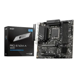 مادربرد ام اس آی مدل PRO B760M-A WiFi DDR5