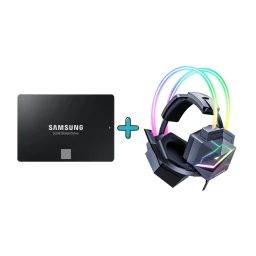 اس اس دی اینترنال سامسونگ مدل EVO 870 ظرفیت 500 گیگابایت به همراه هدست باسیم گیمینگ اونیکوما مدل X20 7.1 (فروش ویژه)