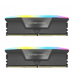 رم دسکتاپ DDR5 دوکاناله 5200 مگاهرتز CL40 کورسیر مدل VENGEANCE RGB ظرفیت 32 گیگابایت