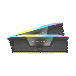 رم دسکتاپ DDR5 دو کاناله 6400 مگاهرتز CL36 کورسیر مدل VENGEANCE RGB ظرفیت 32 گیگابایت