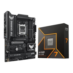 باندل مادربرد ایسوس مدل TUF B850-PLUS GAMING WIFI و پردازنده ای ام دی مدل Ryzen 7 9700X