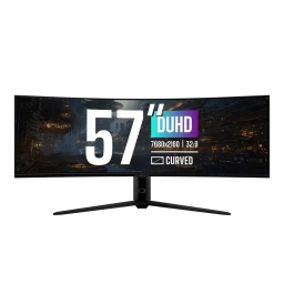 مانیتور خمیده گیمینگ کولرمستر مدل GP57ZS سایز 57 اینچ