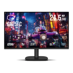 مانیتور گیمینگ کولر مستر مدل GA25FC سایز 24.5 اینچ