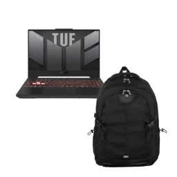 باندل لپ تاپ گیمینگ 15.6 اینچی ایسوس مدل TUF Gaming F15 FX507ZC i5-12500H/16GB/512GB SSD/4GB RTX3050/FHD به همراه کیف لپ تاپ 15.6 اینچ نیلپر توریسترمدل توبن NTLB114
