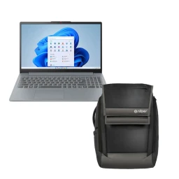 باندل لپ تاپ 15.6 اینچی لنوو مدل IdeaPad Slim 3 i5/13420H/8GB/512GB SSD/INTEL UHD/FHD به همراه کیف لپ تاپ 15 اینچ نیلپر توریستر مدل پترو