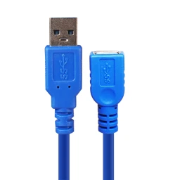 کابل افزایش طول ۳٫۰ USB کی نت پلاس مدل K-CUE30015 طول ۱٫۵ متری