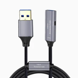 کابل افزایش طول اکتیو ۳٫۰ USB کی نت پلاس مدل K-CUE30150 طول 15 متری